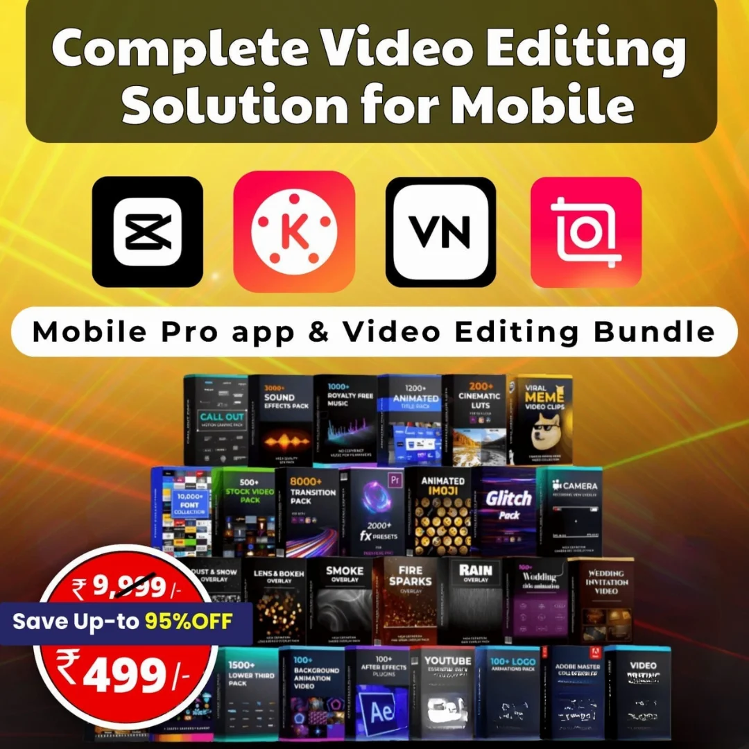 📱MOBILE VIDEO EDITING BUNDLE🔥